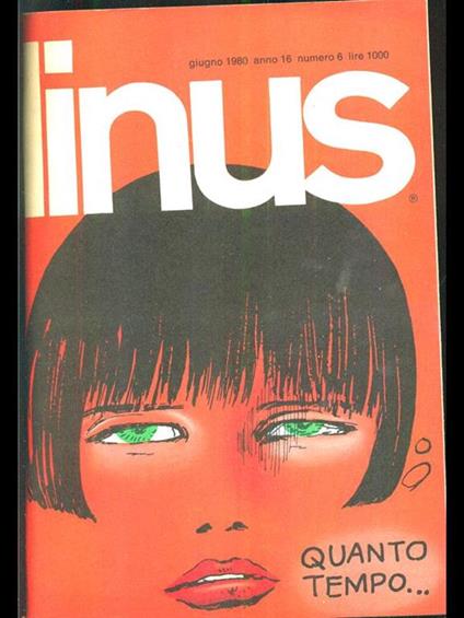 Linus giugno 1980 anno 16/ numero6 - copertina