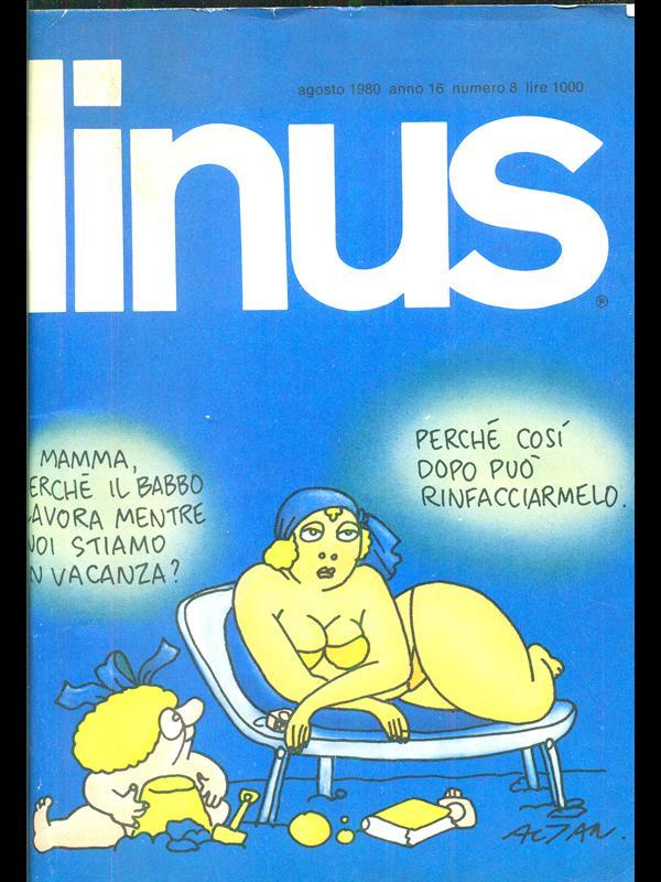 Linus agosto 1980 anno 16/ numero8