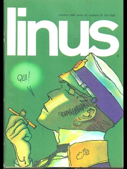 Linus ottobre 1980 anno 16/ numero10 - copertina