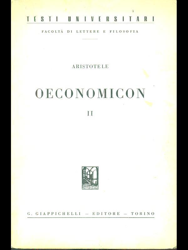Oeconomicon II