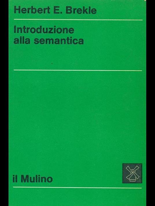 Introduzione alla semantica - copertina