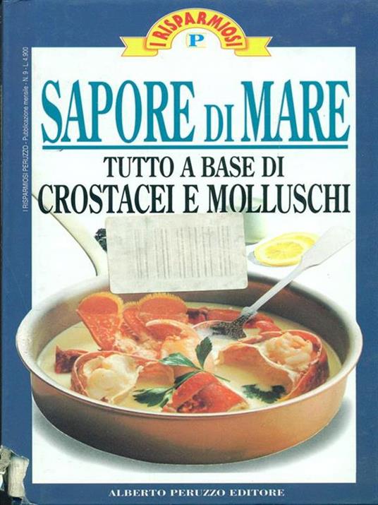 Sapore di mare-Tutto a base dicrostacei e molluschi - copertina