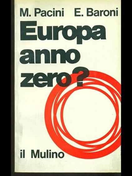 Europa anno zero? - Matteo Pacini,Enzo Baroni - copertina