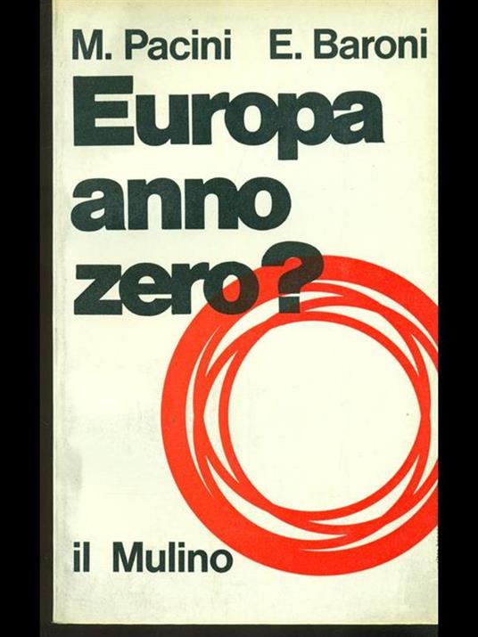 Europa anno zero? - Matteo Pacini,Enzo Baroni - copertina