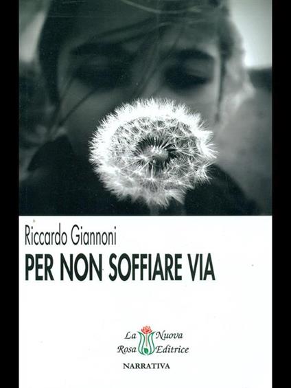 Per non soffiare via - Riccardo Giannoni - copertina