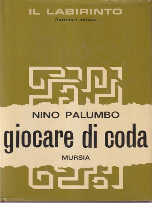 Giocare di coda - Nino Palumbo - copertina