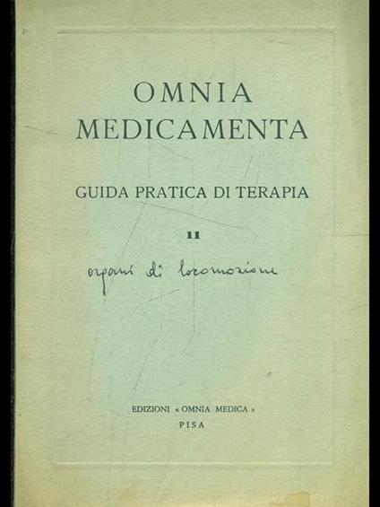 Guida pratica di terapia: Omnia medicamentavol. 11 - copertina