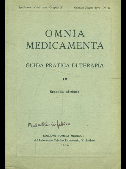 Guida pratica di terapia: Omnia medicamentavol. 12 - copertina