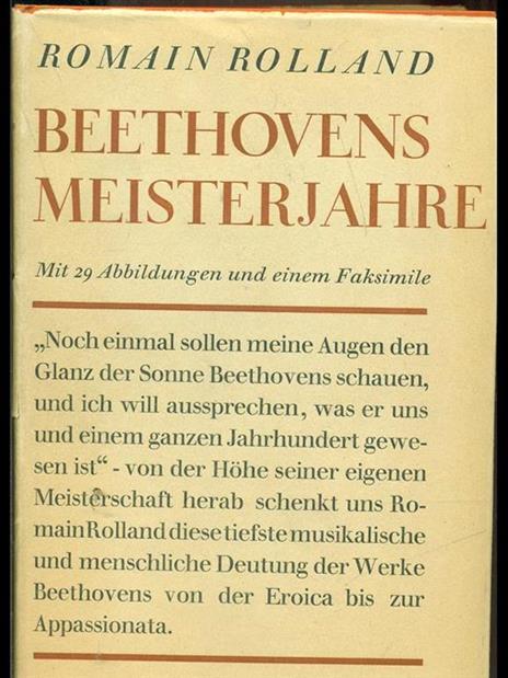 Beethovens meisterjahre - Romain Rolland - 9