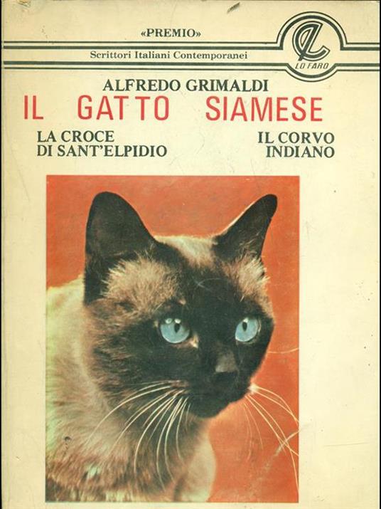 Il gatto Siamese - Alfredo Grimaldi - copertina