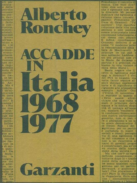 Accadde in Italia 1968-1977 - Alberto Ronchey - 4