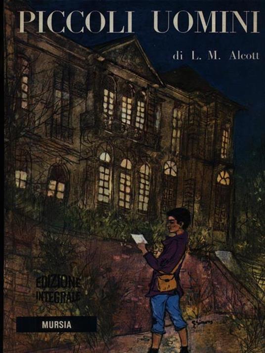 Piccoli uomini - Louisa May Alcott - copertina