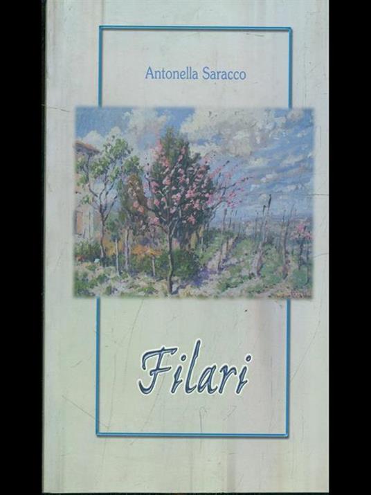 Filari - Antonella Saracco - copertina