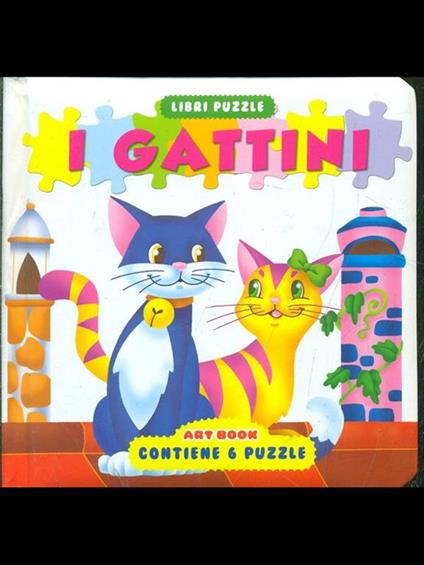 I gattini. Libro puzzle - copertina