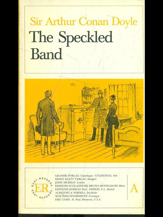 speckled band - Arthur Conan Doyle - copertina