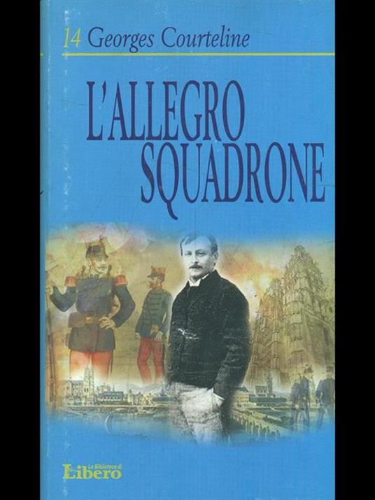 L' allegro squadrone - Georges Courteline - copertina