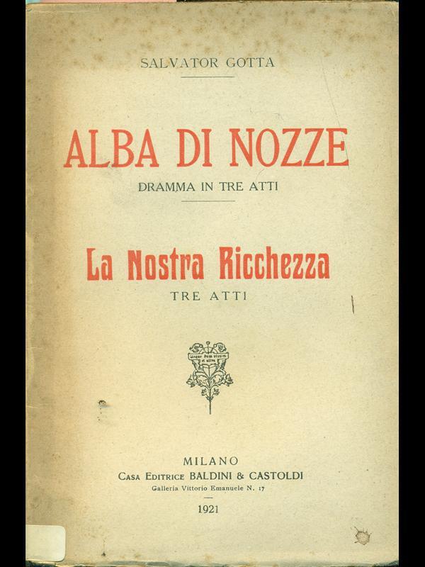Alba di nozze