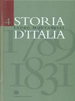 Storia d'Italia 4. 1789-1831