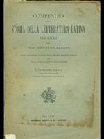 Compendio della storia della letteratura latina