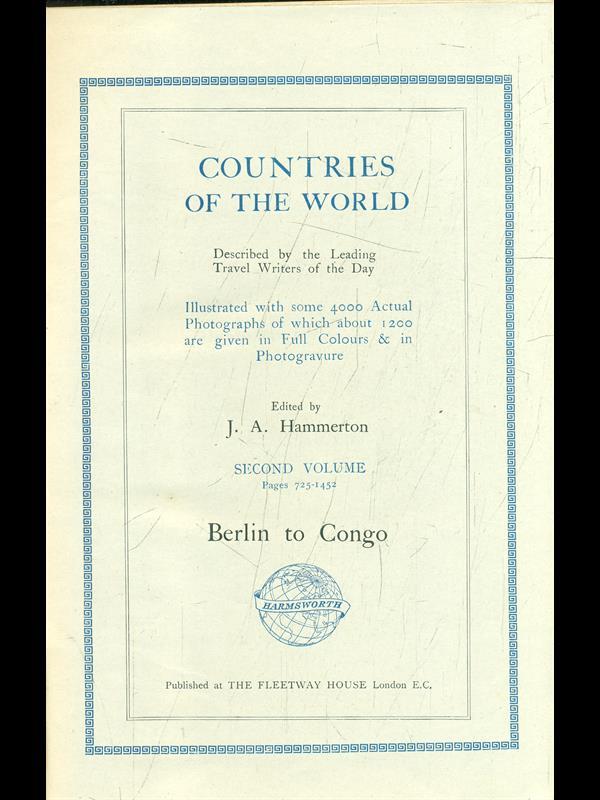 Countries of the world Vol. 2: Berlin to Congo
