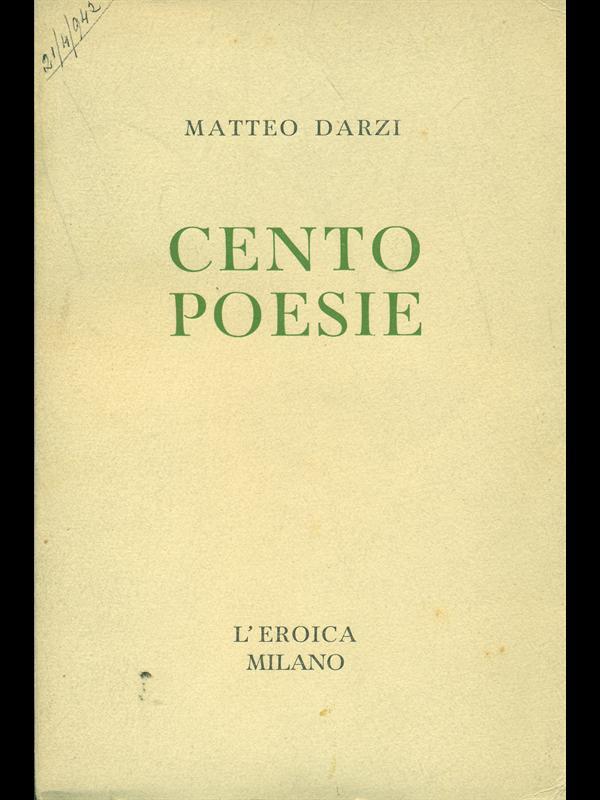 Cento poesie