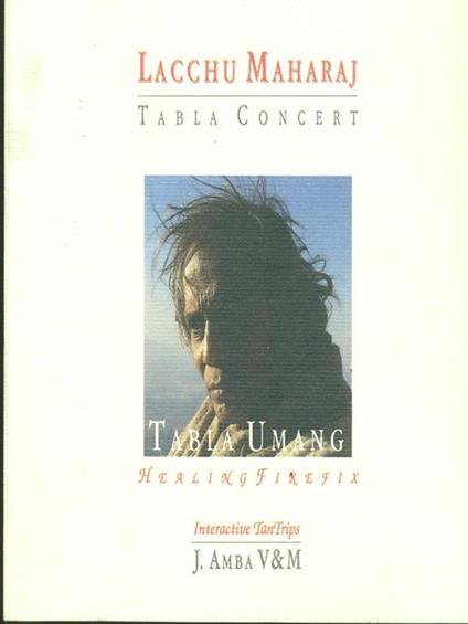 Tabla Umang. Lacchu Maharaj Tabla Concert CD - Jai Datt - copertina