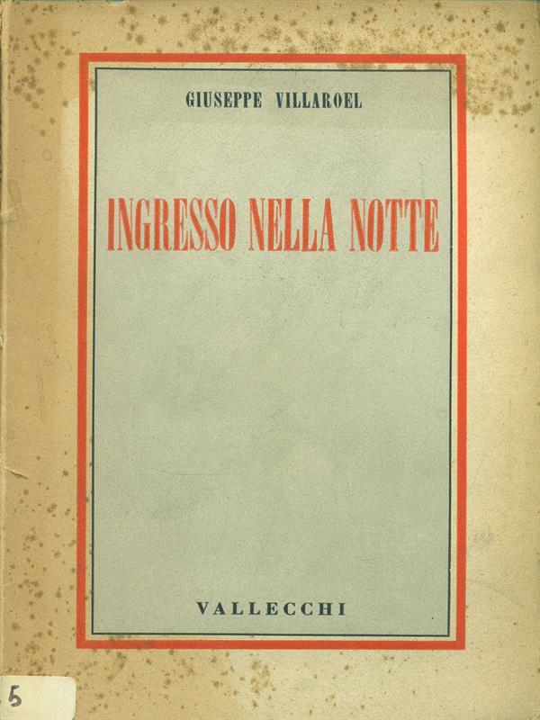 Ingresso nella notte