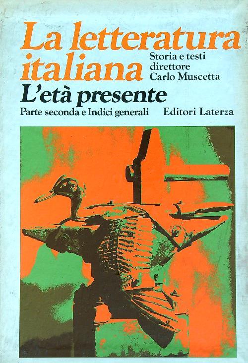 L' età presente tomo secondo
