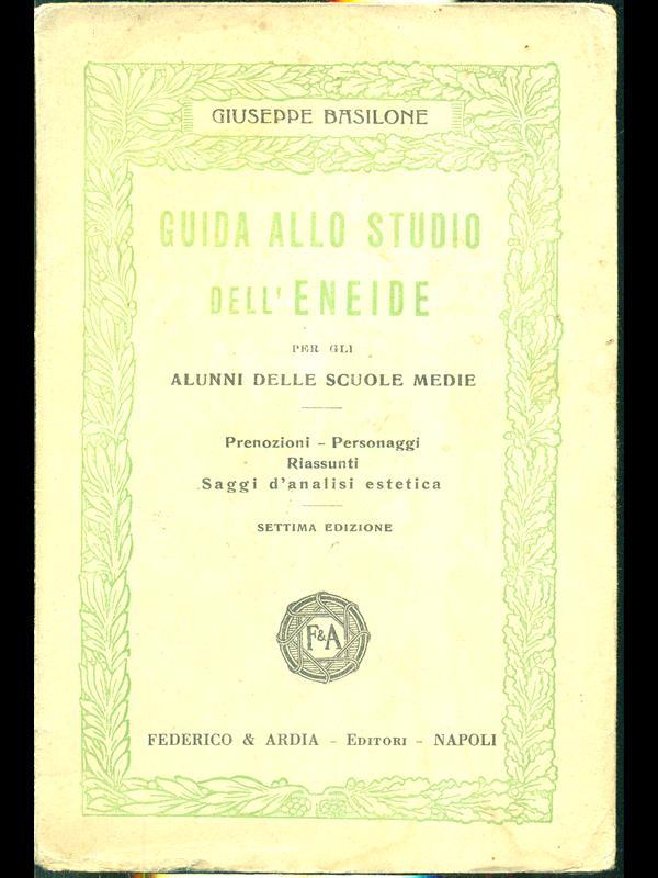 Guida allo studio dell'Eneide