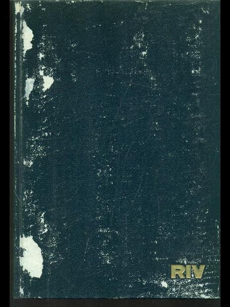Catalogo generale RIV - copertina