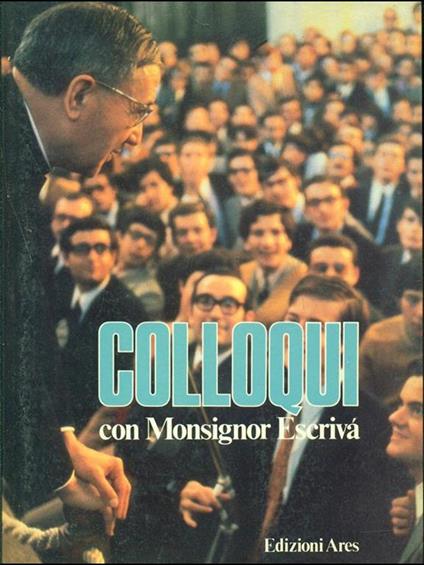 Colloqui con Monsignor Escriva - copertina