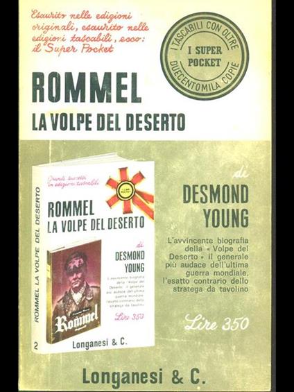 Rommel la volpe del deserto - Desmond Young - copertina