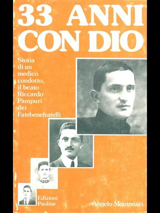 Anni con Dio - Angelo Montonati - copertina