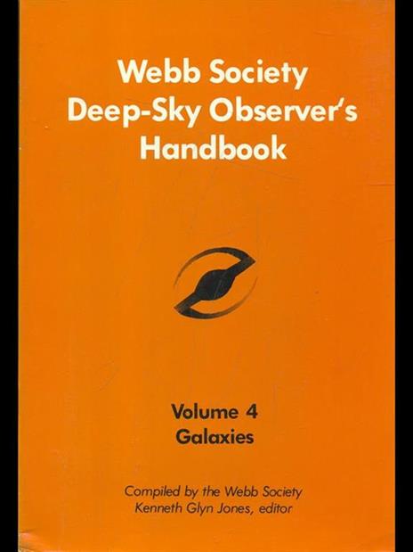 Webb society deep-sky observer's handbook Vol. 4 Galaxies - copertina