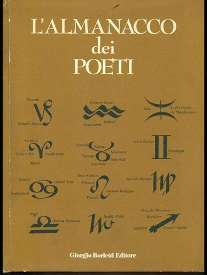 L' almanacco dei poeti - copertina
