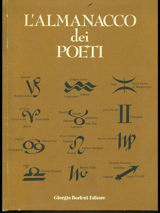 L' almanacco dei poeti - copertina