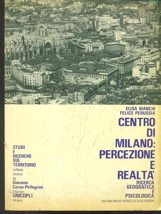 Centro di Milano: percezione e realtà - copertina