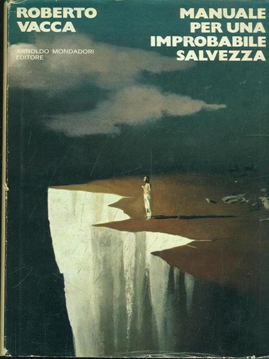 Manuale per una improbabile salvezza - Roberto Vacca - copertina