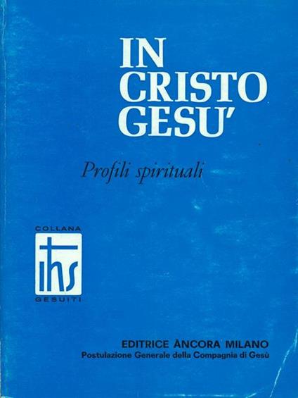 In Cristo Gesu - copertina