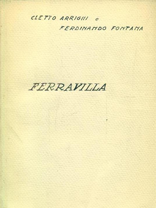 Ferravilla - Cletto Arrighi - copertina