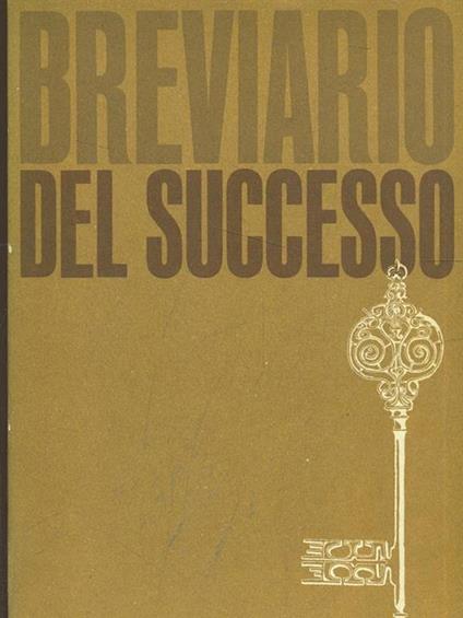 Breviario del successo - copertina