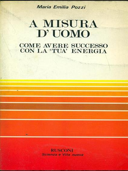 A misura d'uomo - copertina