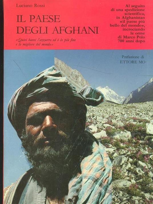 Il paese degli afghani - Luciano Rossi - copertina