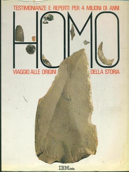 Homo. Viaggio alle origini della storia - copertina
