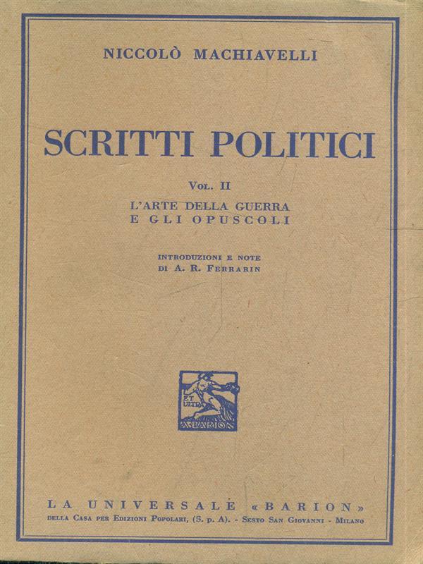 Scritti politicii Vol. 2
