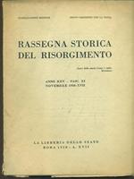 Rassegna storica del Risorgimento anno XXVfasc. XI novembre 1938
