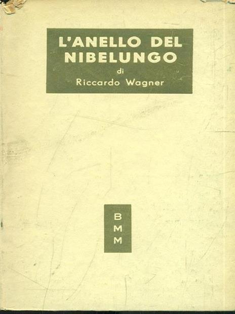 L' anello del Nibelungo - Richard Wagner - copertina