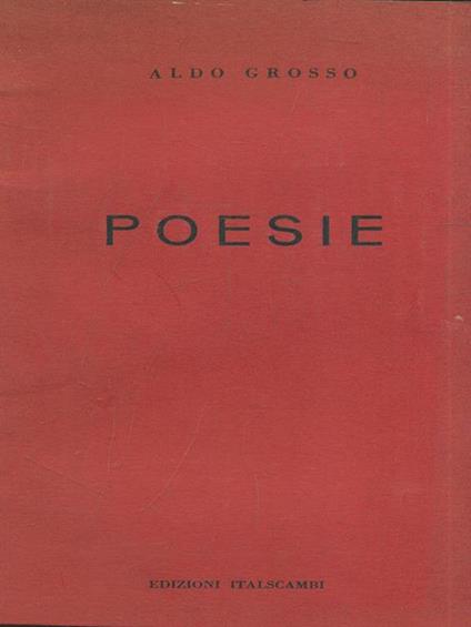 Poesie - Aldo Gross - copertina