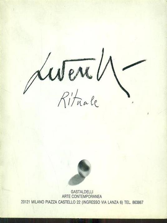 Peverelli Rituale - copertina