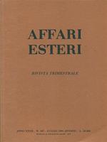 Affari esteri anno XXVII. N107. Luglio 1995